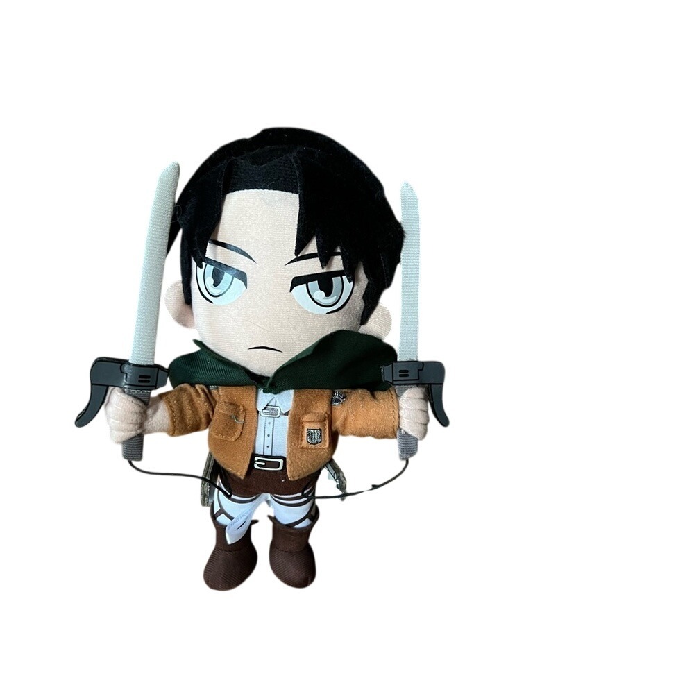 NWT Attack on Titan Levi 10" Plush Figure - Funimation, Great‎ Eastern